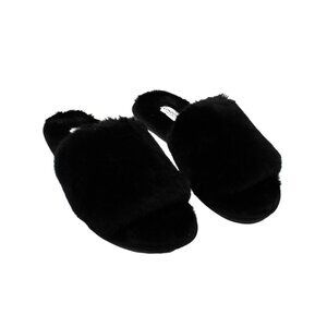 London Fog Black Slippers